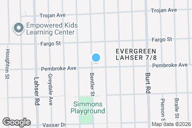 Map image of the property - 21338 Pembroke Ave