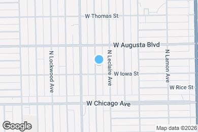 Map image of the property - 917 N Leamington Ave