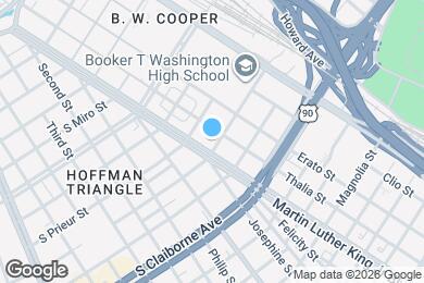 Map image of the property - 1415 S Roman St