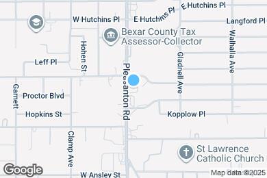 Map image of the property - 3718 Pleasanton Rd