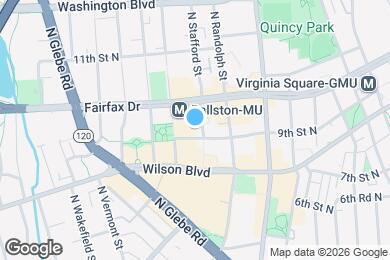 Map image of the property - 900 N Stafford St