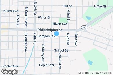 Map image of the property - 252 Gompers Ave
