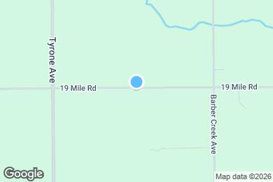 Map image of the property - 2170 19 Mile Rd