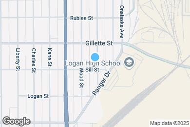 Map image of the property - 1525 Loomis Street