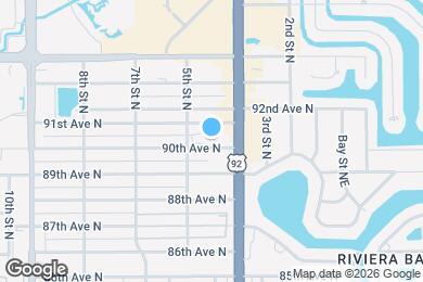 Map image of the property - 443 90th Ave N