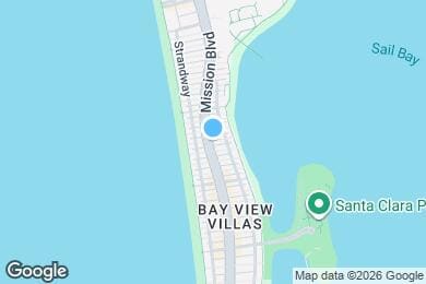Map image of the property - 3861 Mission Blvd