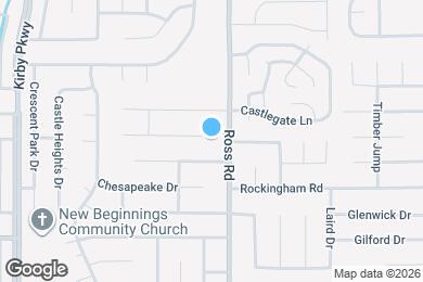 Map image of the property - 6675 Chauncey