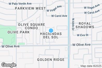 Map image of the property - 9123 N 68th Dr