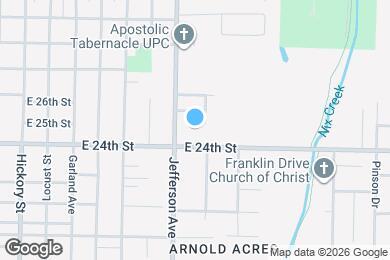 Map image of the property - 2405 Tyler Ln