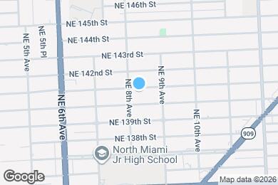 Map image of the property - 820 NE 141st St