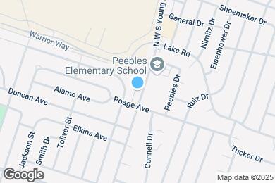 Map image of the property - 1607 N W S Young Dr