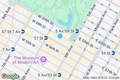 Map image of the property - 8 W 57th St