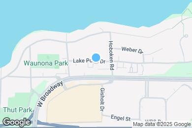 Map image of the property - Lake Point Drive Apartments