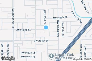 Map image of the property - 26205 SW 133rd Ct