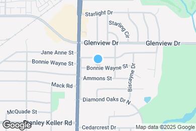 Map image of the property - 5621 Bonnie Wayne St