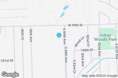 Map image of the property - 9986 S 84th Ter