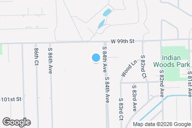 Map image of the property - 9998 S 84th Terrace