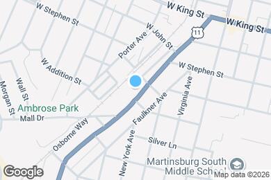 Map image of the property - 519 Winchester Ave