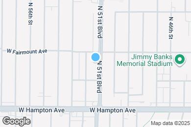 Map image of the property - 4945 N 51st Blvd