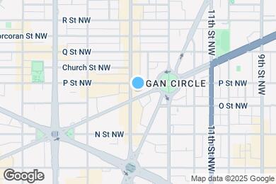 Map image of the property - 1321 Rhode Island Ave NW