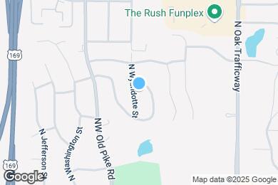 Map image of the property - 5221 N Wyandotte St