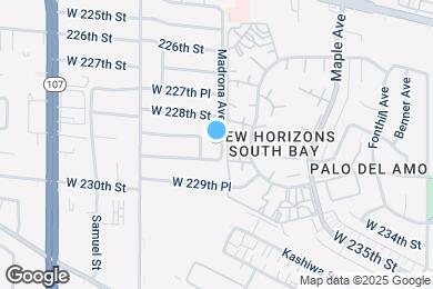 Map image of the property - 22823 Madrona Ave