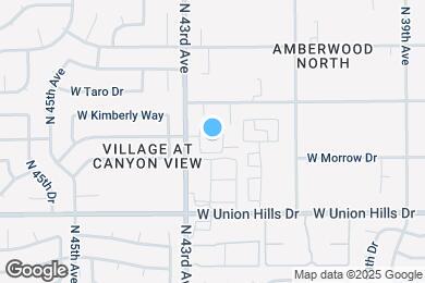 Map image of the property - 18777 N 43rd Ave