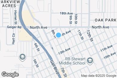 Map image of the property - 5846 8th St