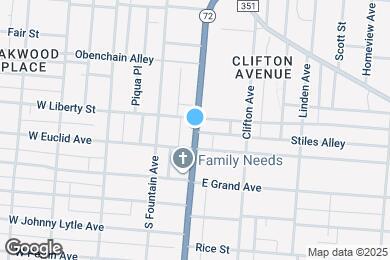 Map image of the property - 909 S Limestone St