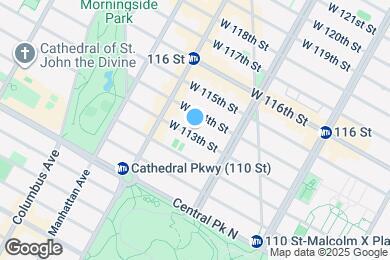 Map image of the property - 247 W 113th St