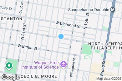 Map image of the property - 1947 N 18th St