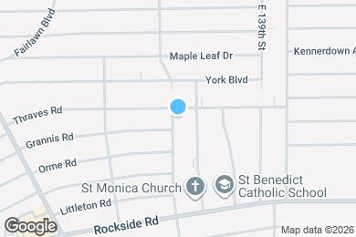 Map image of the property - 13508 Thraves Rd