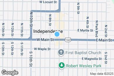 Map image of the property - 101 N Pennsylvania Ave