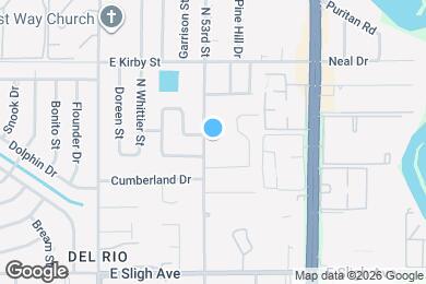 Map image of the property - 7107 N 53rd St