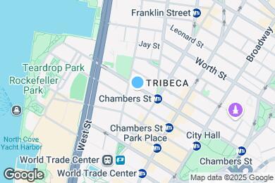 Map image of the property - 162 Chambers St