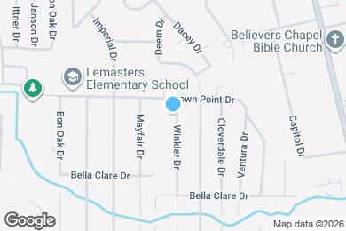 Map image of the property - 10185 Winkler Dr