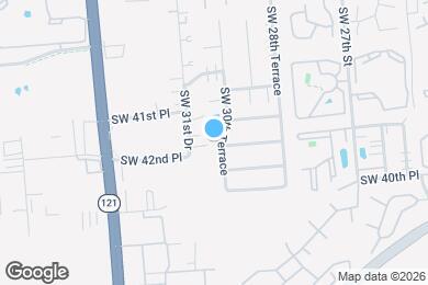 Map image of the property - 3832 SW 30th Terrace