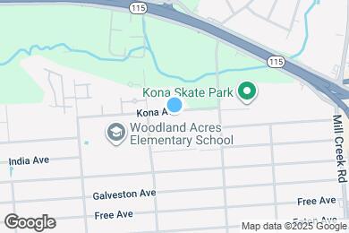 Map image of the property - 8460 Kona Ave