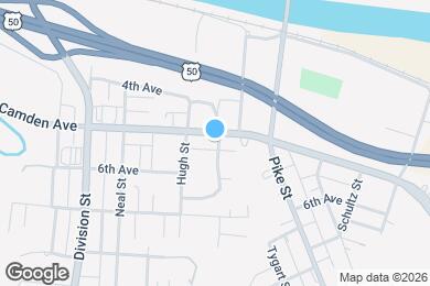 Map image of the property - 502 Thomas St
