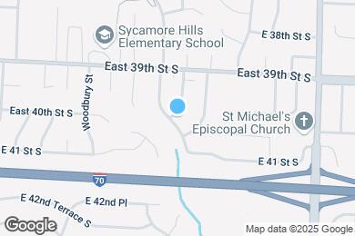 Map image of the property - 3923 S Breckenridge Dr
