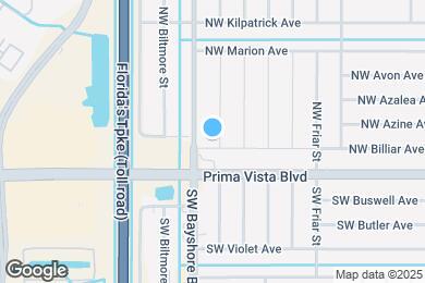 Map image of the property - 102 NW Carmelite St