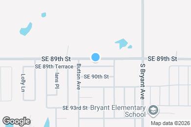Map image of the property - 2741 SE 89th Ter