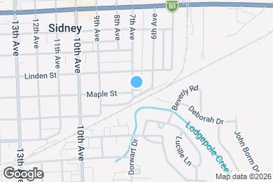 Map image of the property - 1255 7th Ave