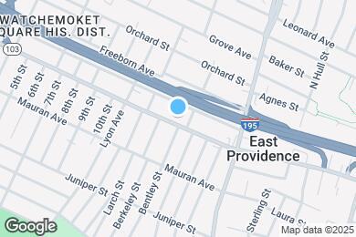 Map image of the property - 256 Warren Ave