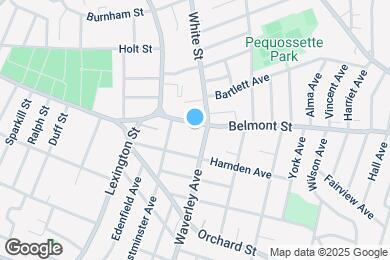 Map image of the property - 836 Belmont St