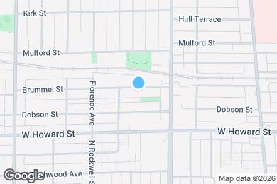Map image of the property - 1406 Brummel St