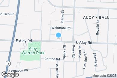 Map image of the property - 1500 E Alcy Rd