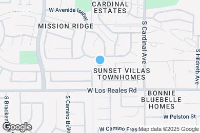 Map image of the property - 3086 W Avenida Obregon