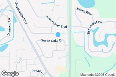 Map image of the property - 2244 Seven Oaks Dr