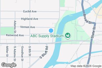 Map image of the property - 330 Kenwood Ave